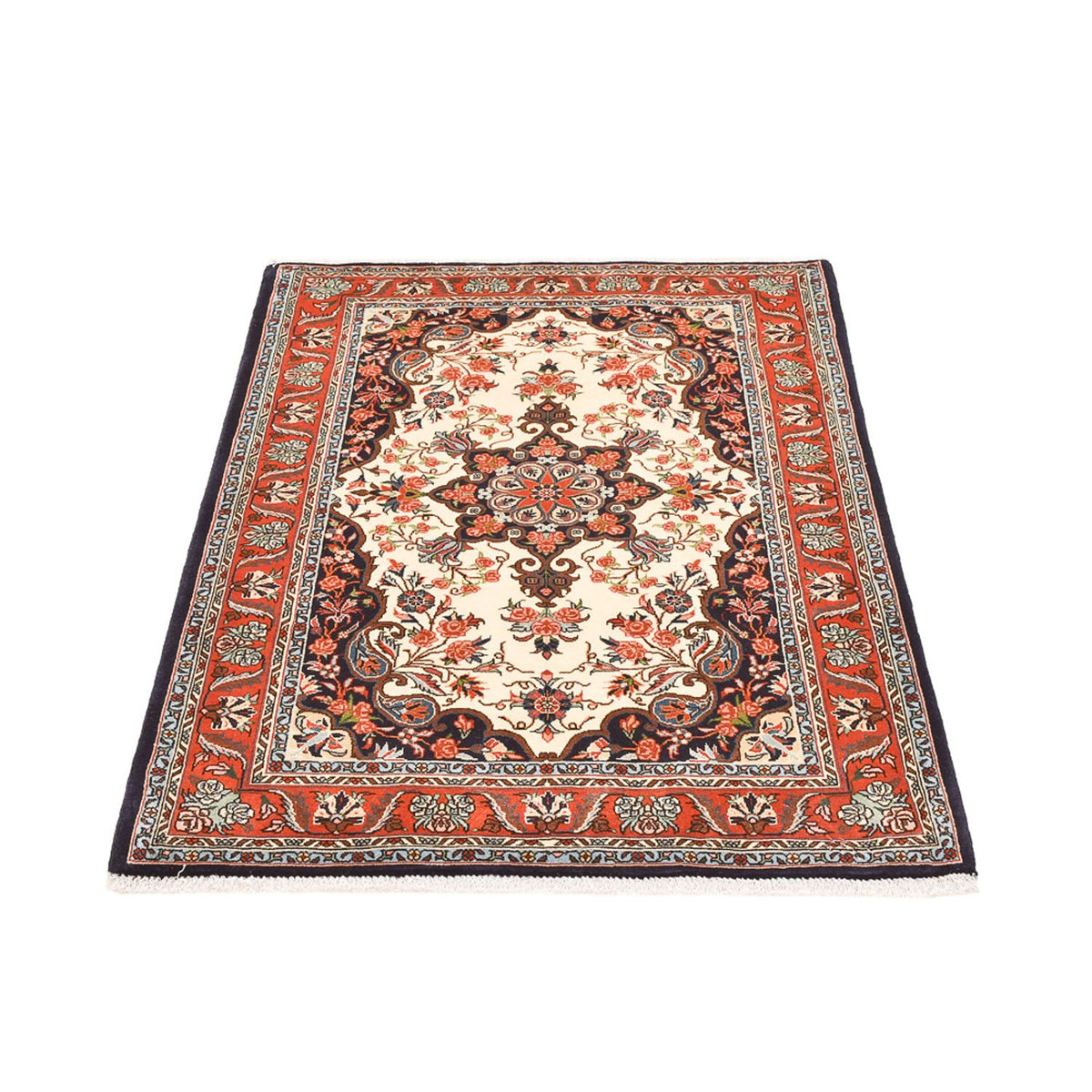 Alfombra persa - Bidjar - 148 x 110 cm - beige
