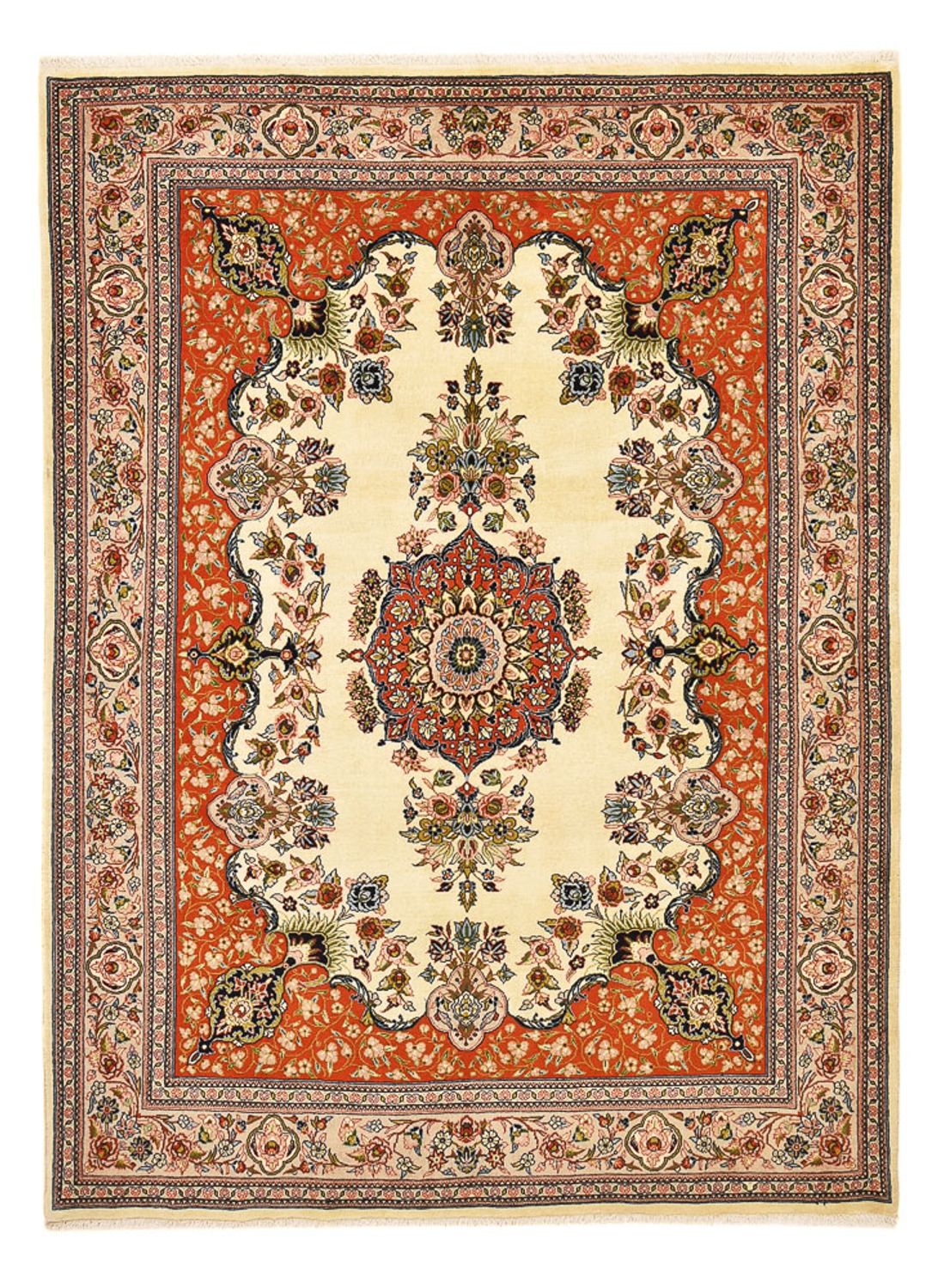 Alfombra persa - Clásica - 241 x 175 cm - multicolor