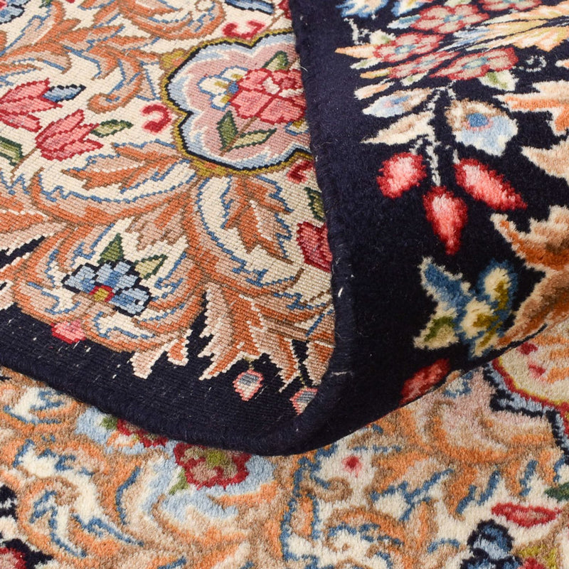 Alfombra persa - Real - 243 x 155 cm - azul oscuro