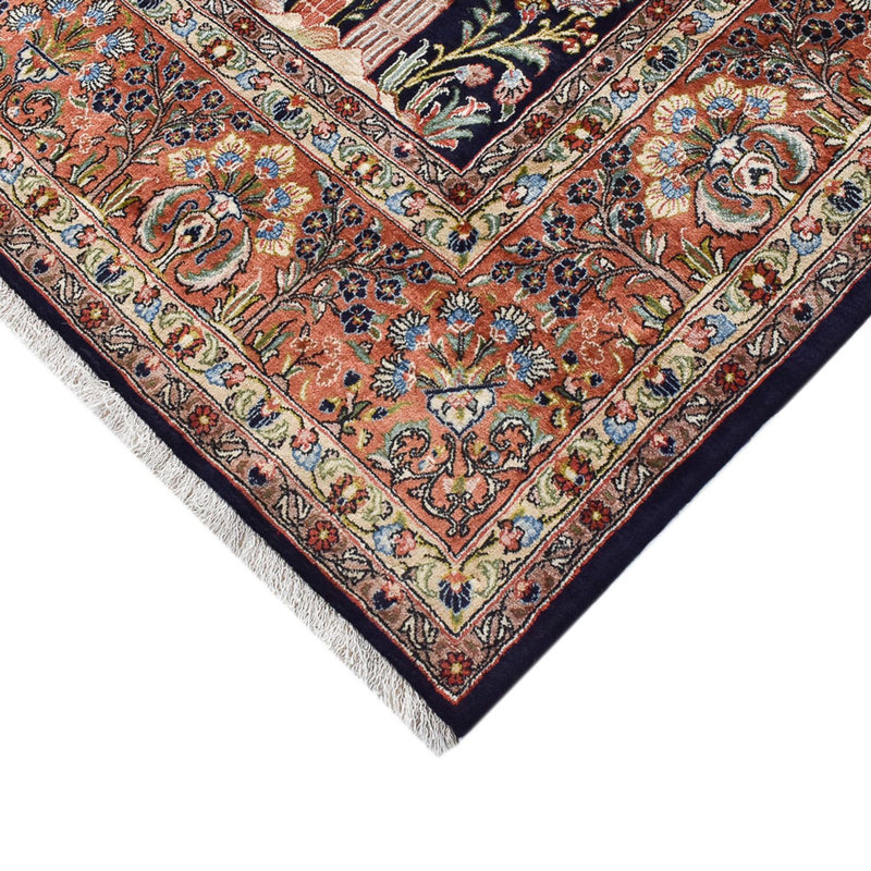 Alfombra persa - Clásica - Real - 380 x 258 cm - azul oscuro
