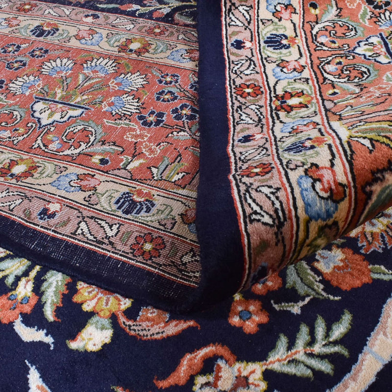 Alfombra persa - Clásica - Real - 380 x 258 cm - azul oscuro