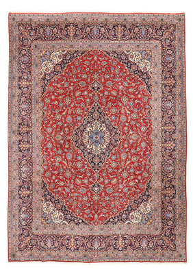 Alfombra persa - Keshan - 414 x 300 cm - rojo