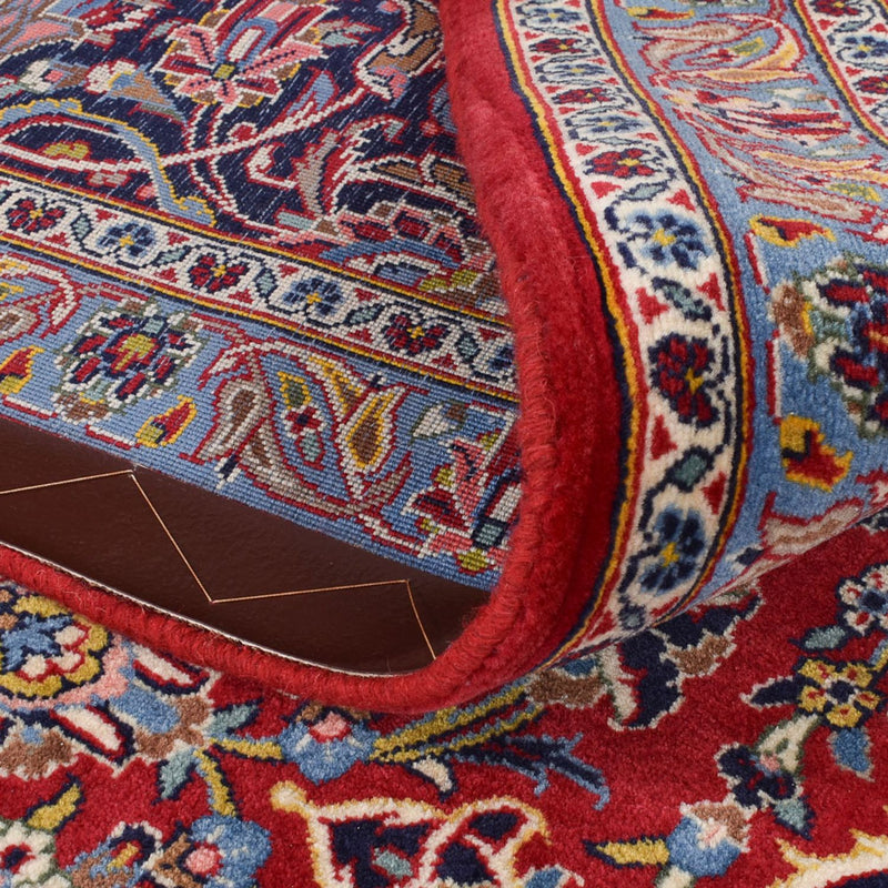 Alfombra persa - Keshan - 414 x 300 cm - rojo