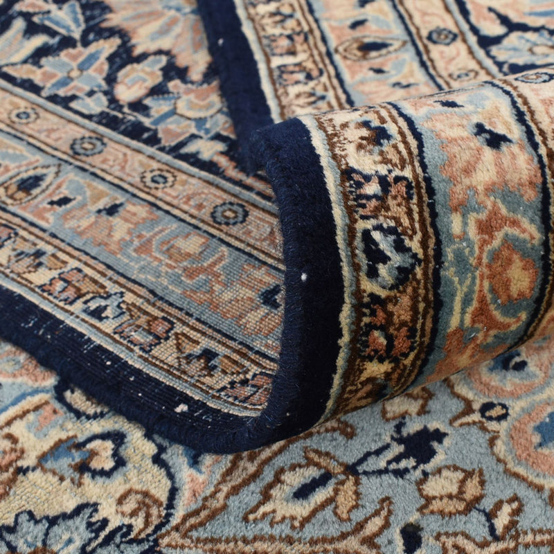 Alfombra persa - Real - 402 x 285 cm - azul oscuro