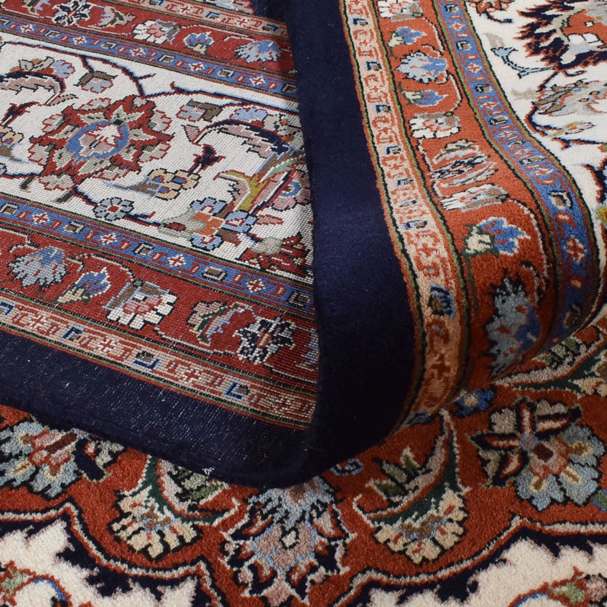 Alfombra persa - Clásica - Real - 353 x 248 cm - rojo oscuro