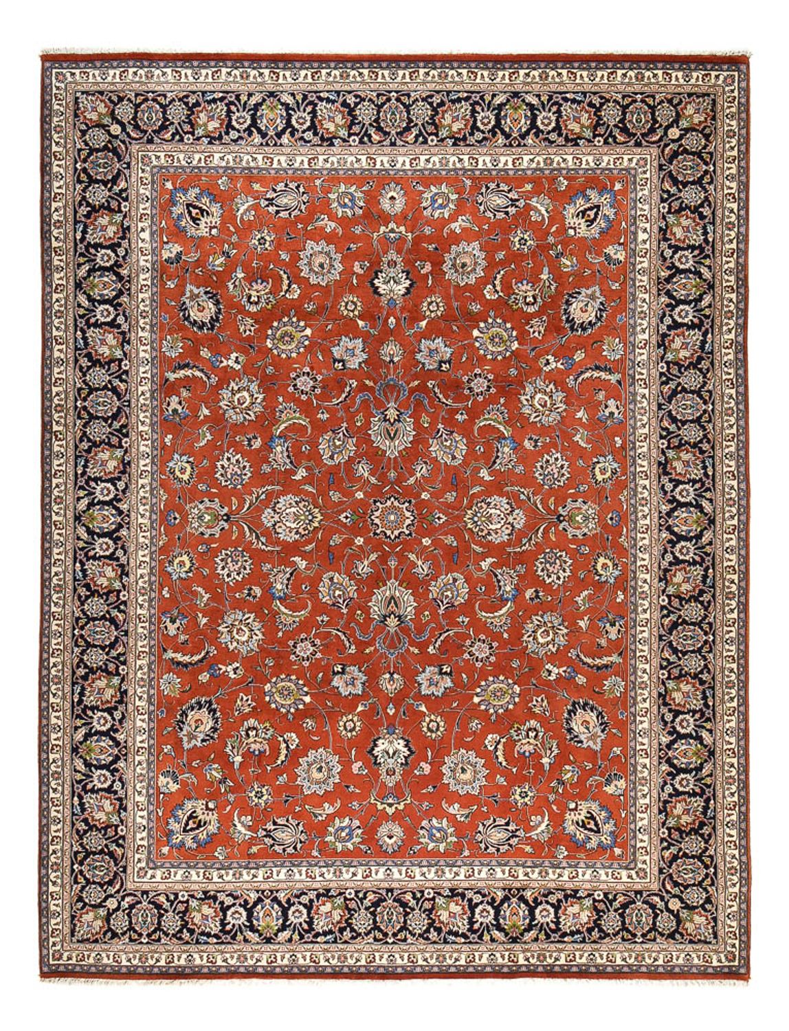 Alfombra persa - Clásica - Real - 397 x 296 cm - rojo