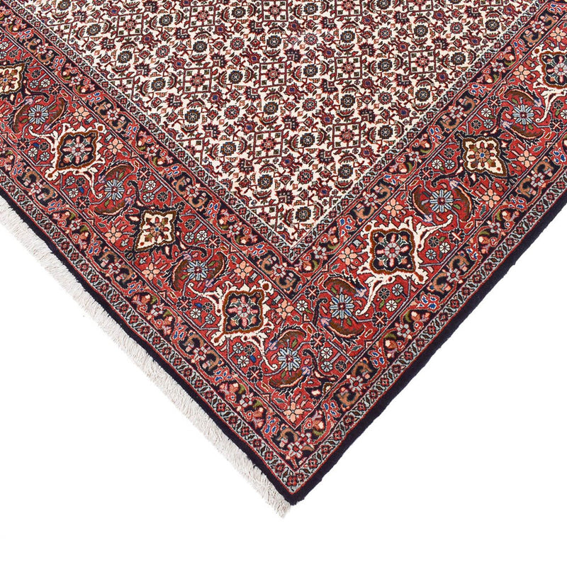 Alfombra de pasillo Alfombra persa - Bidjar - 494 x 204 cm - óxido