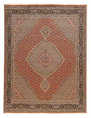 Alfombra Persa - Tabriz - Real - 200 x 152 cm - rojo