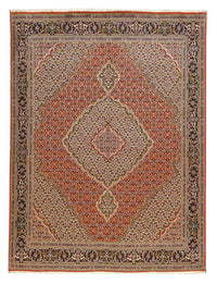 Alfombra Persa - Tabriz - Real - 200 x 152 cm - rojo