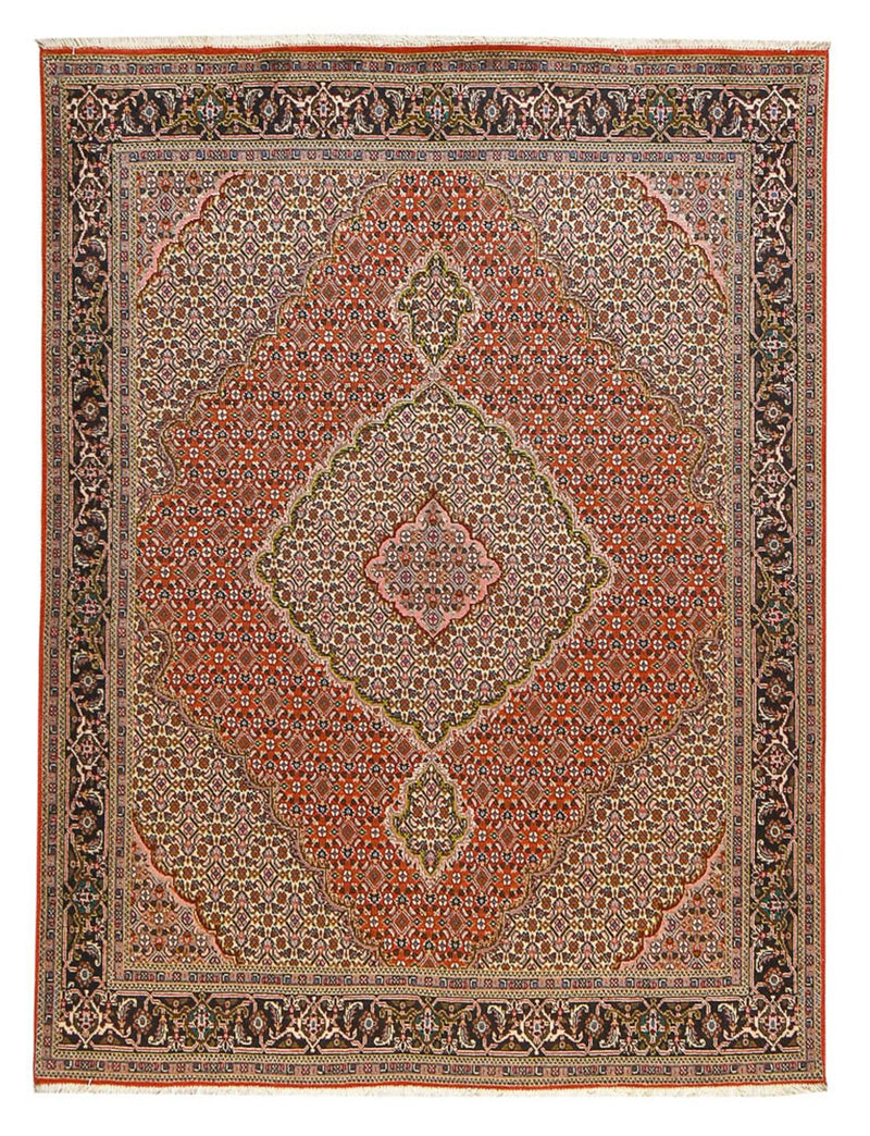 Alfombra Persa - Tabriz - Real - 200 x 152 cm - rojo
