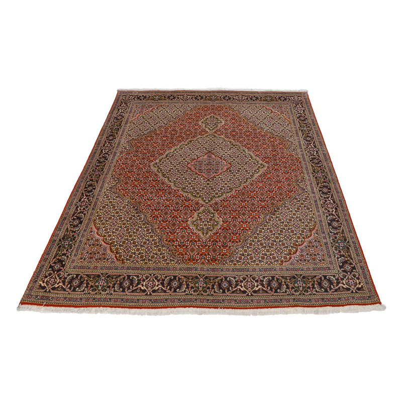 Alfombra Persa - Tabriz - Real - 200 x 152 cm - rojo