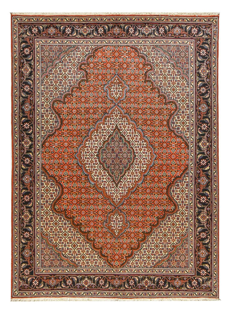 Alfombra Persa - Tabriz - Real - 203 x 150 cm - óxido
