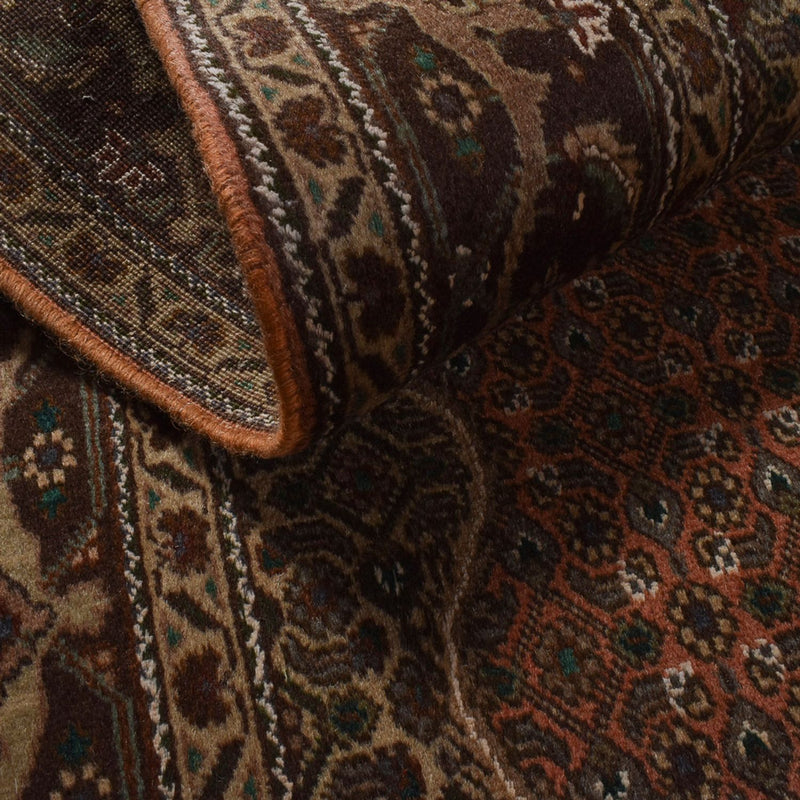 Alfombra Persa - Tabriz - Real - 198 x 152 cm - rojo claro