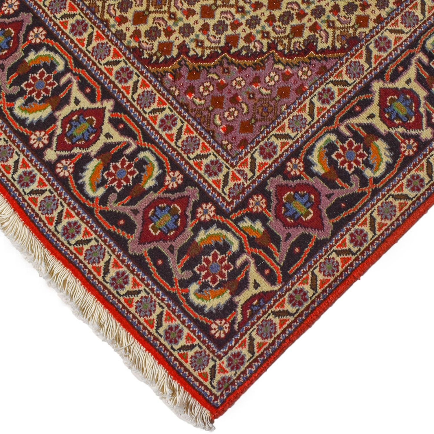Alfombra Persa - Tabriz - Real - 198 x 149 cm - rojo