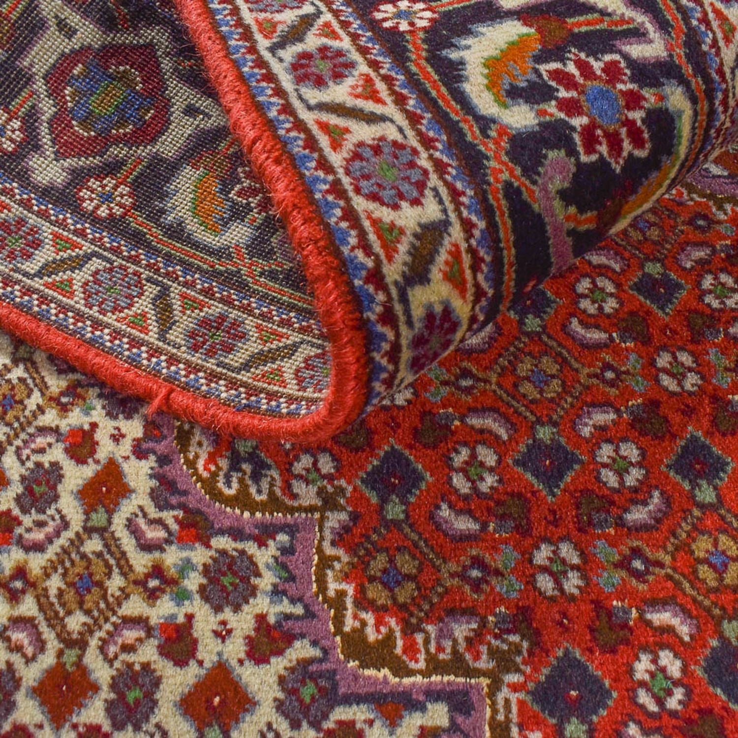 Alfombra Persa - Tabriz - Real - 198 x 149 cm - rojo