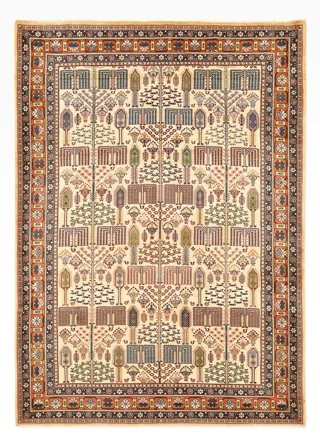 Alfombra Gabbeh - Persa Kashkuli - 290 x 205 cm - beige claro