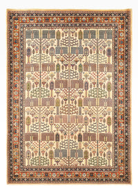 Alfombra Gabbeh - Persa Kashkuli - 290 x 205 cm - beige claro