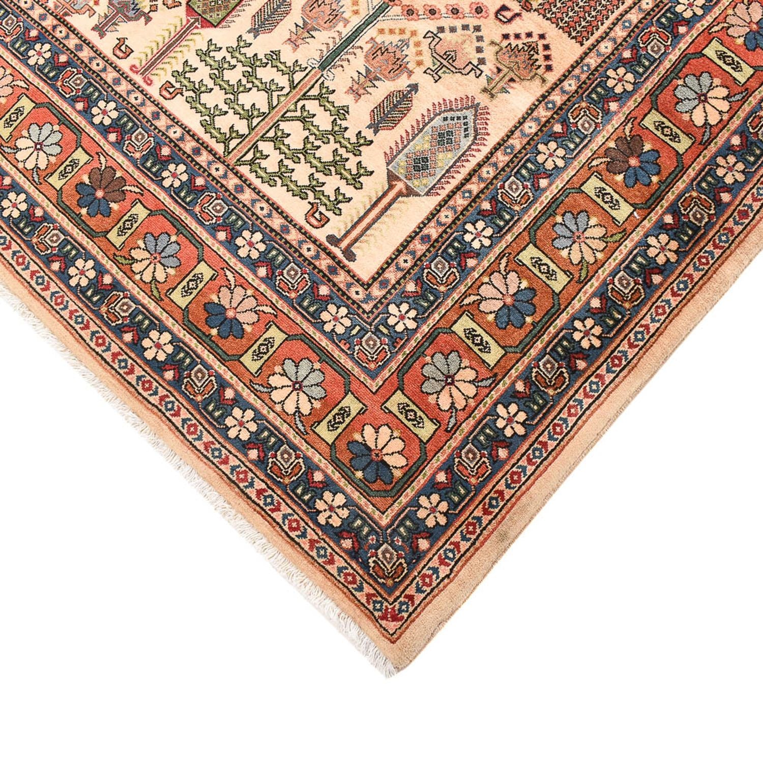Alfombra Gabbeh - Persa Kashkuli - 290 x 205 cm - beige claro