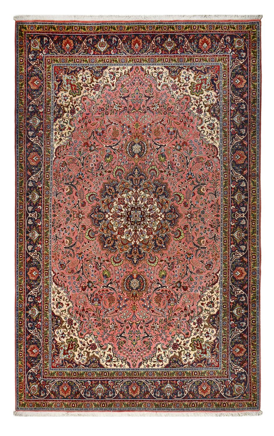 Alfombra Persa - Tabriz - Real - 313 x 200 cm - rojo claro