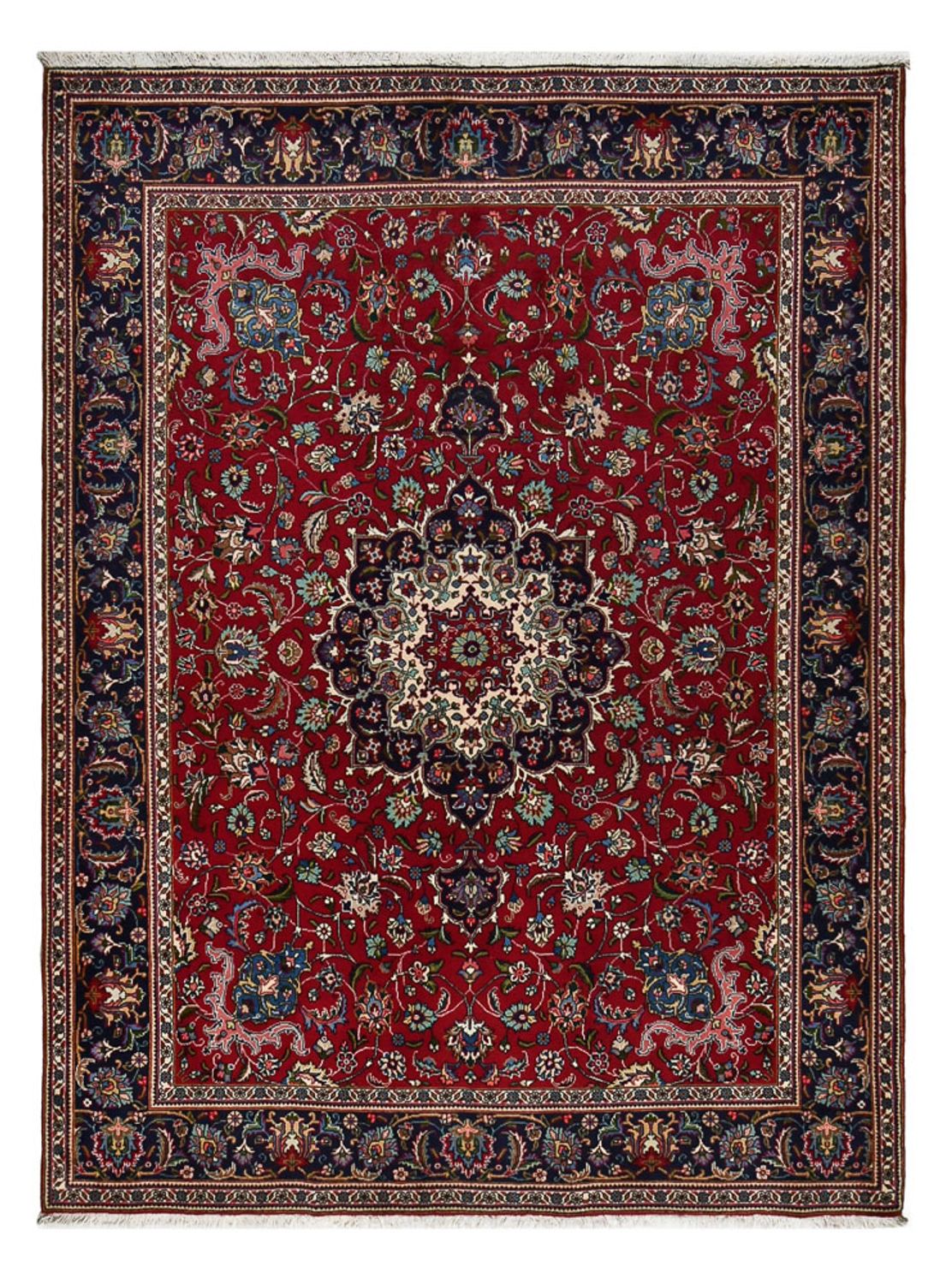 Alfombra Persa - Tabriz - Real - 272 x 205 cm - rojo
