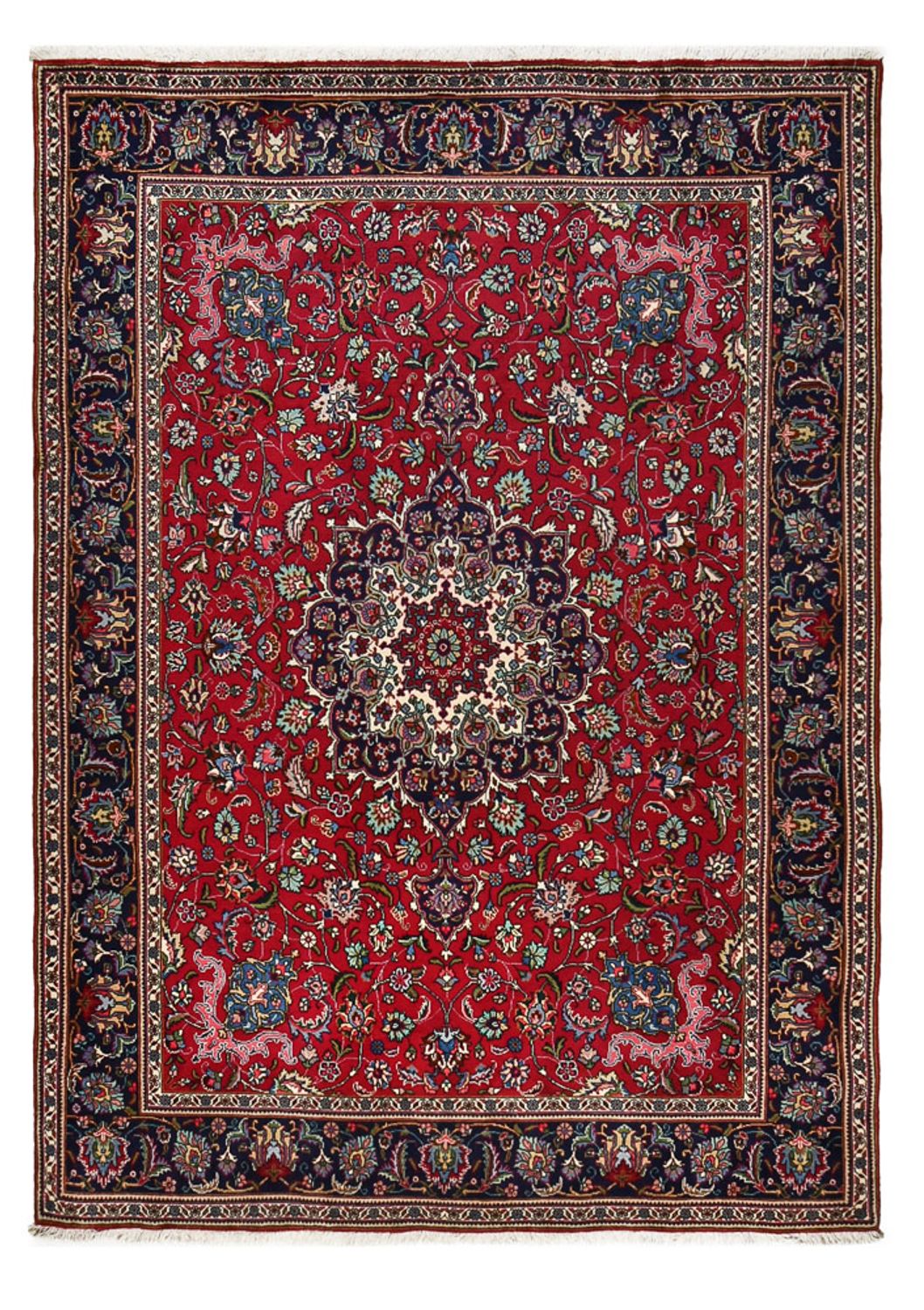 Alfombra Persa - Tabriz - Real - 285 x 204 cm - rojo