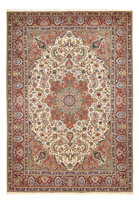 Alfombra Persa - Tabriz - Real - 367 x 252 cm - beige