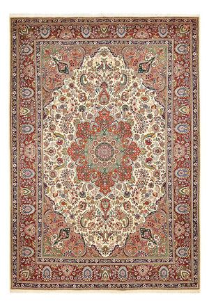 Alfombra Persa - Tabriz - Real - 367 x 252 cm - beige