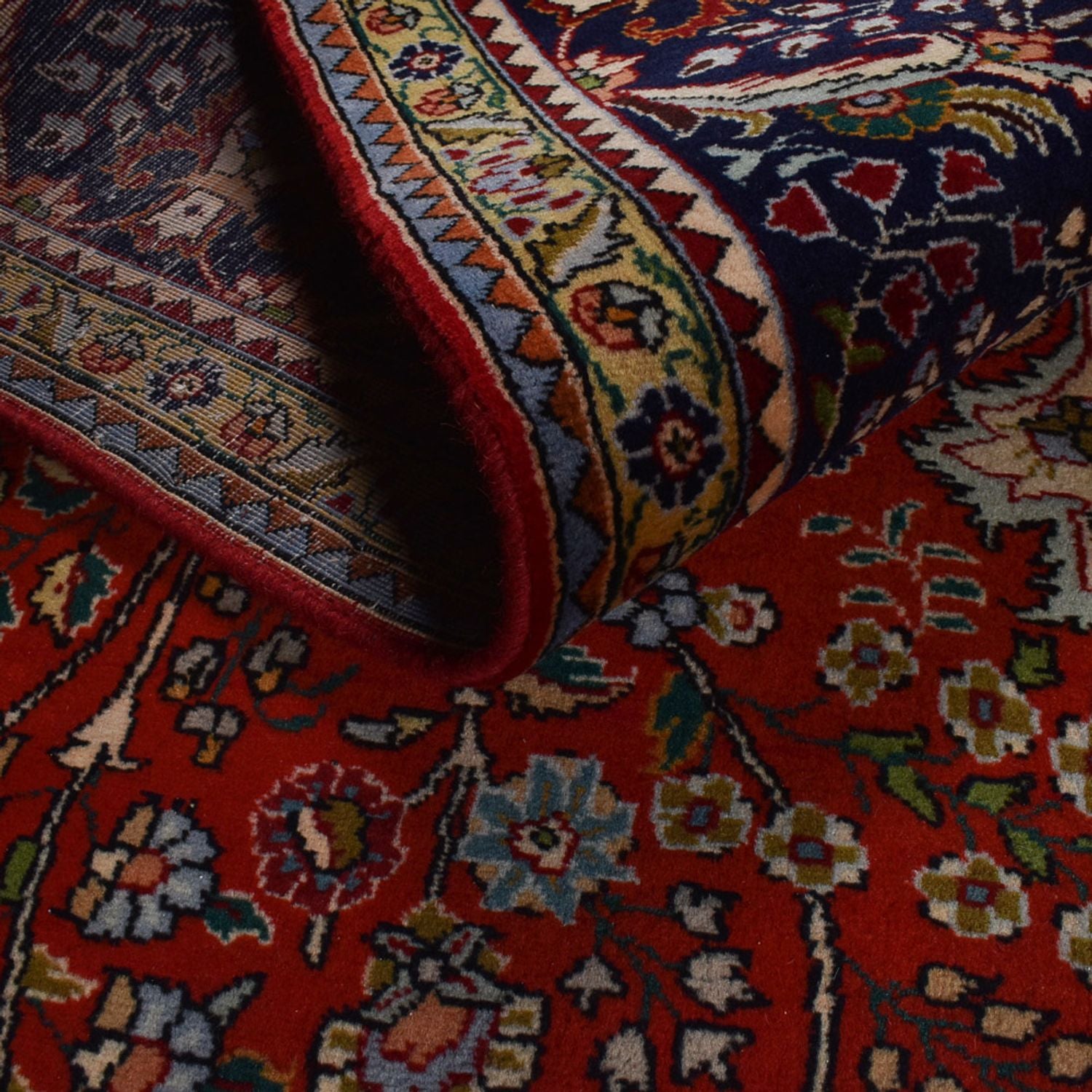 Alfombra Persa - Tabriz - Real - 302 x 205 cm - rojo