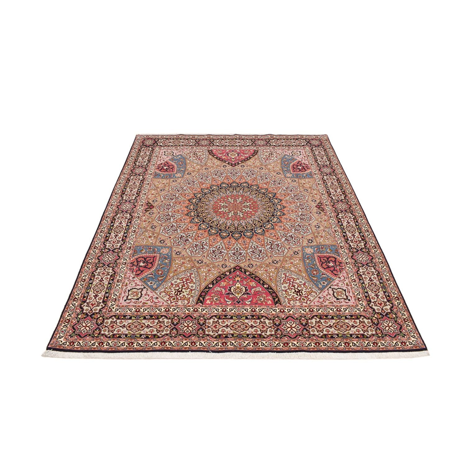 Alfombra Persa - Tabriz - Real - 260 x 200 cm - beige