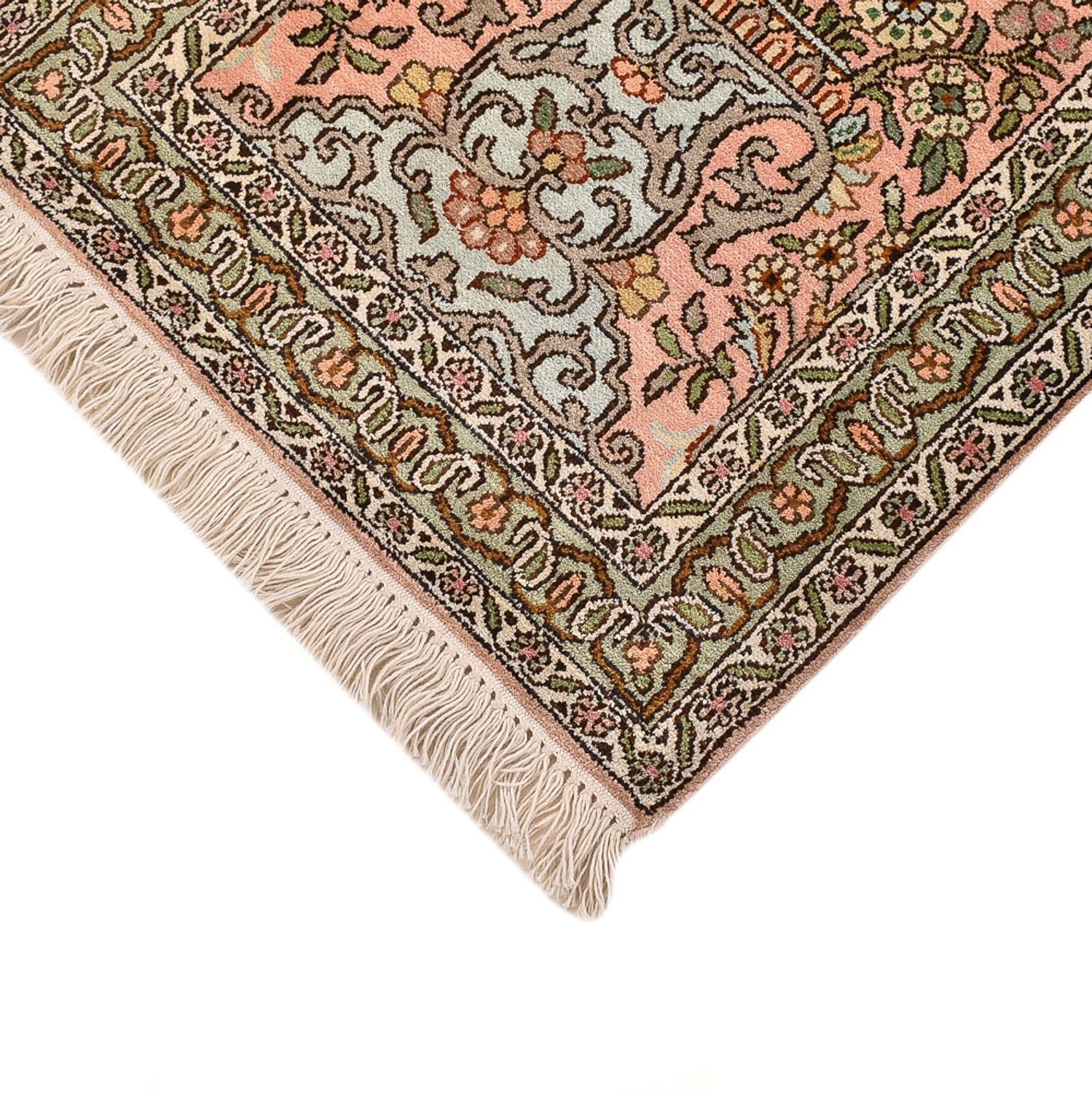Alfombra persa - Nómada - 128 x 79 cm - beige claro