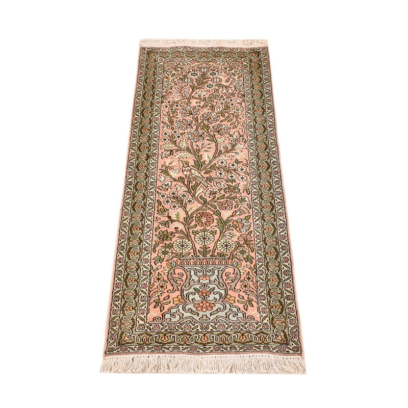 Alfombra persa - Nómada - 128 x 79 cm - beige claro
