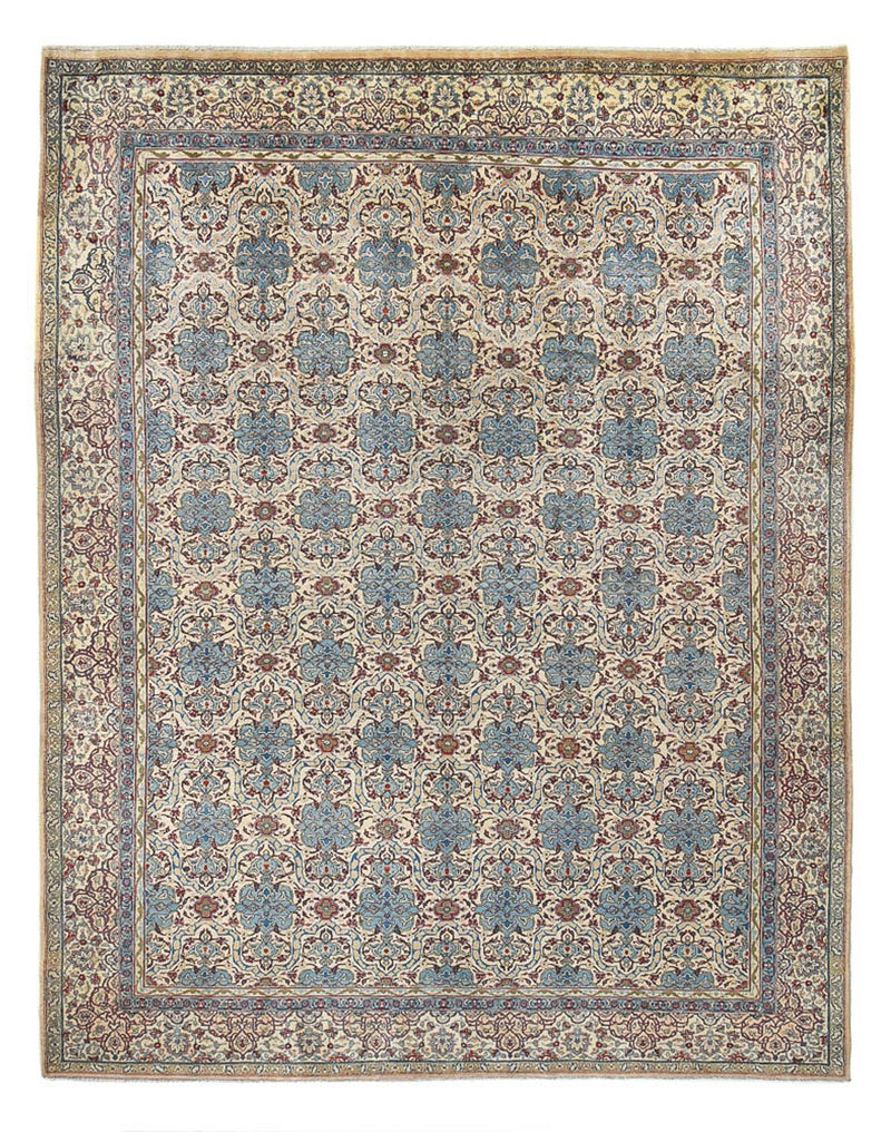 Alfombra persa - Keshan - Real - 396 x 304 cm - arena