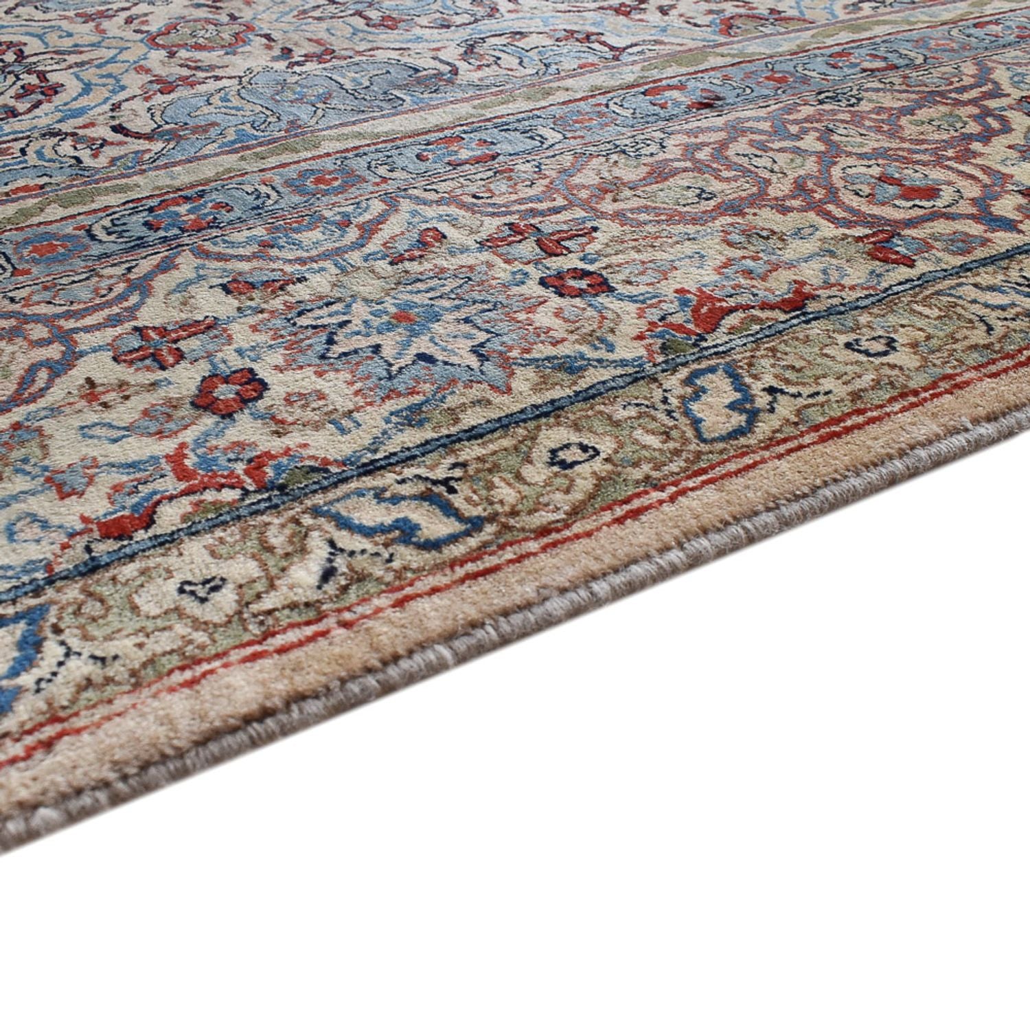 Alfombra persa - Keshan - Real - 396 x 304 cm - arena