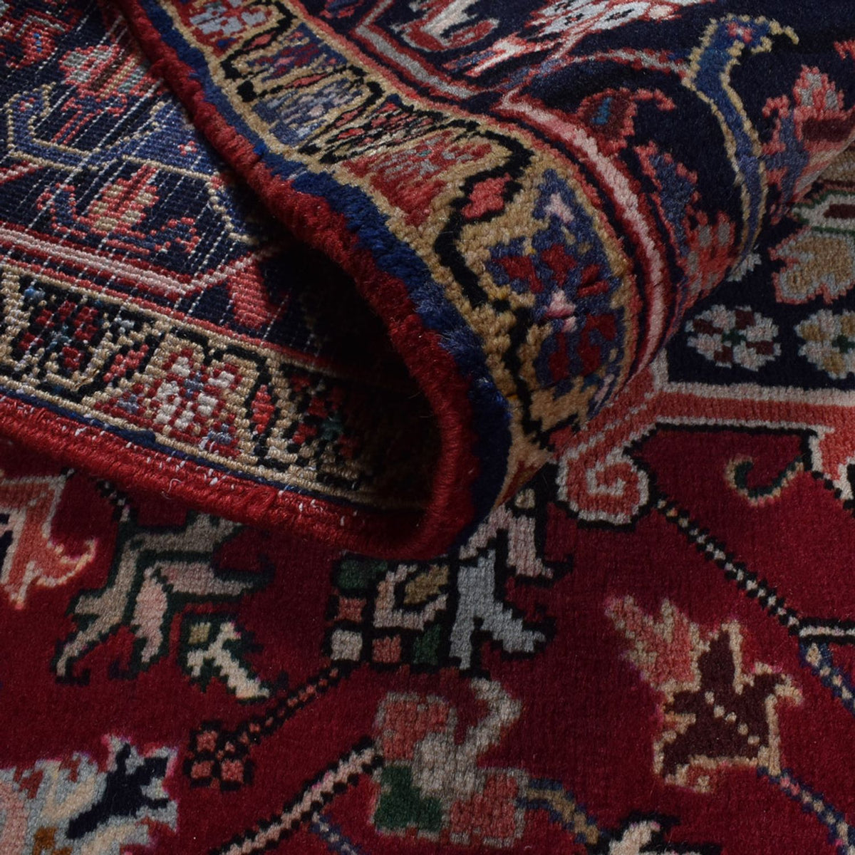 Alfombra persa - Nómada - 291 x 205 cm - rojo