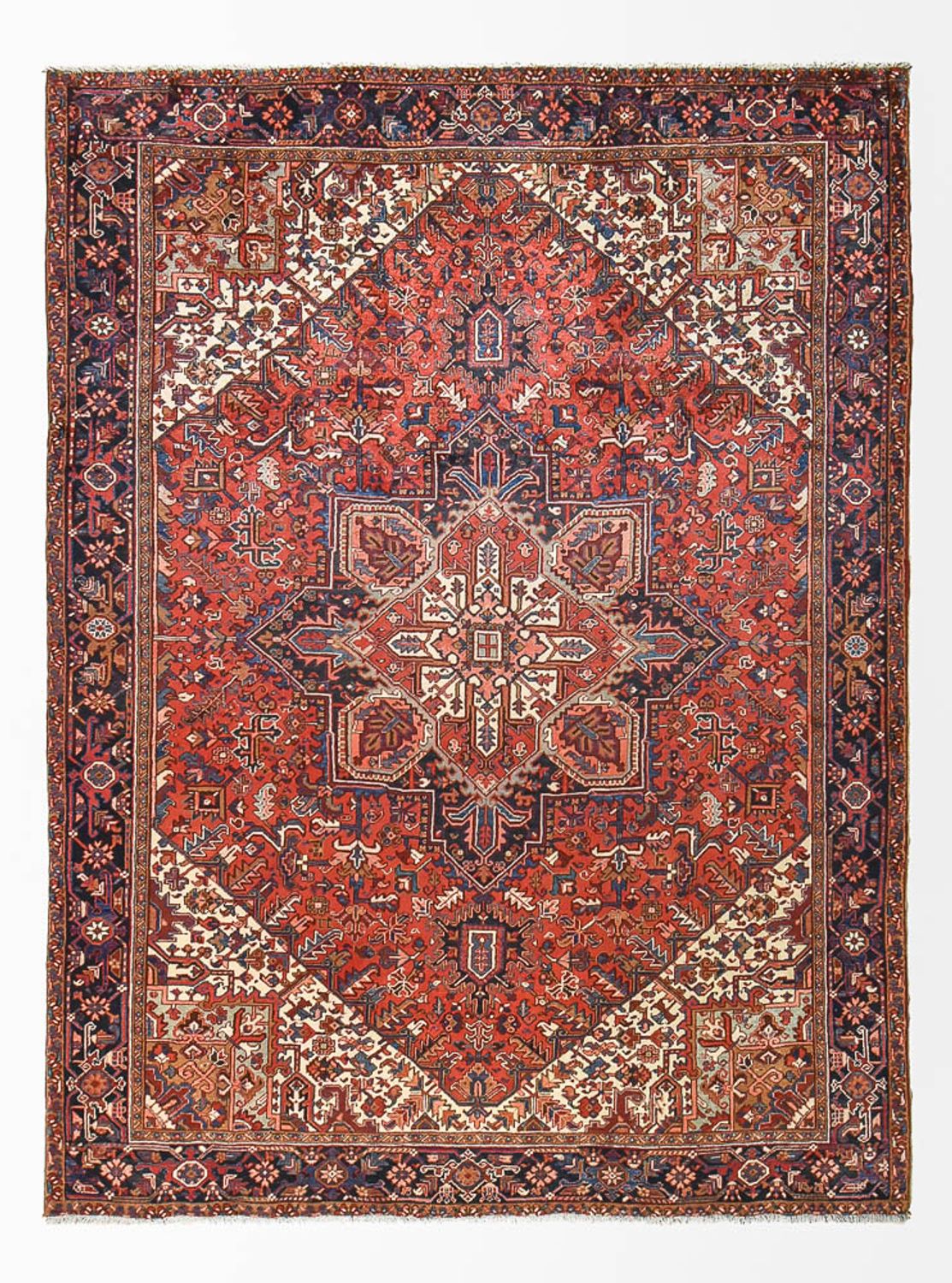 Alfombra persa - Nómada - 335 x 255 cm - rojo