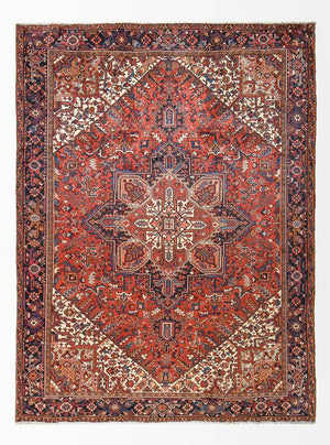 Alfombra persa - Nómada - 335 x 255 cm - rojo