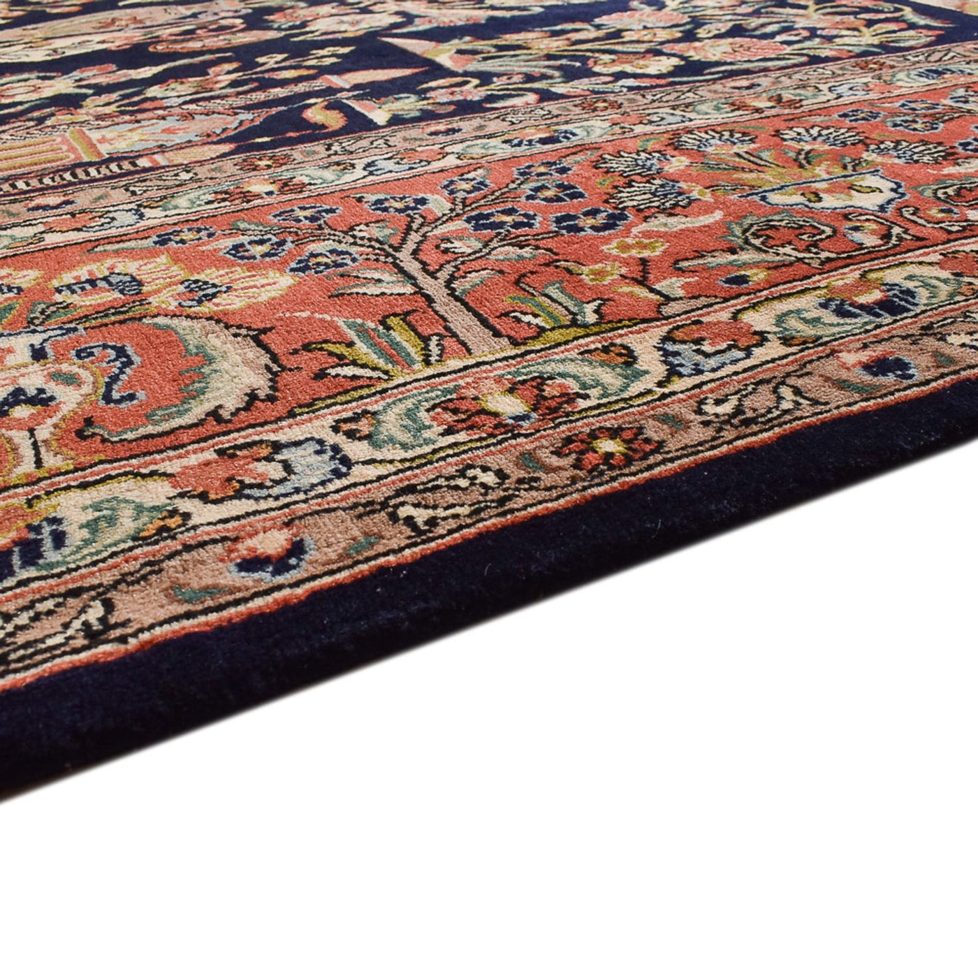 Kashan Alfombra 375x252cm - Alfombra persa