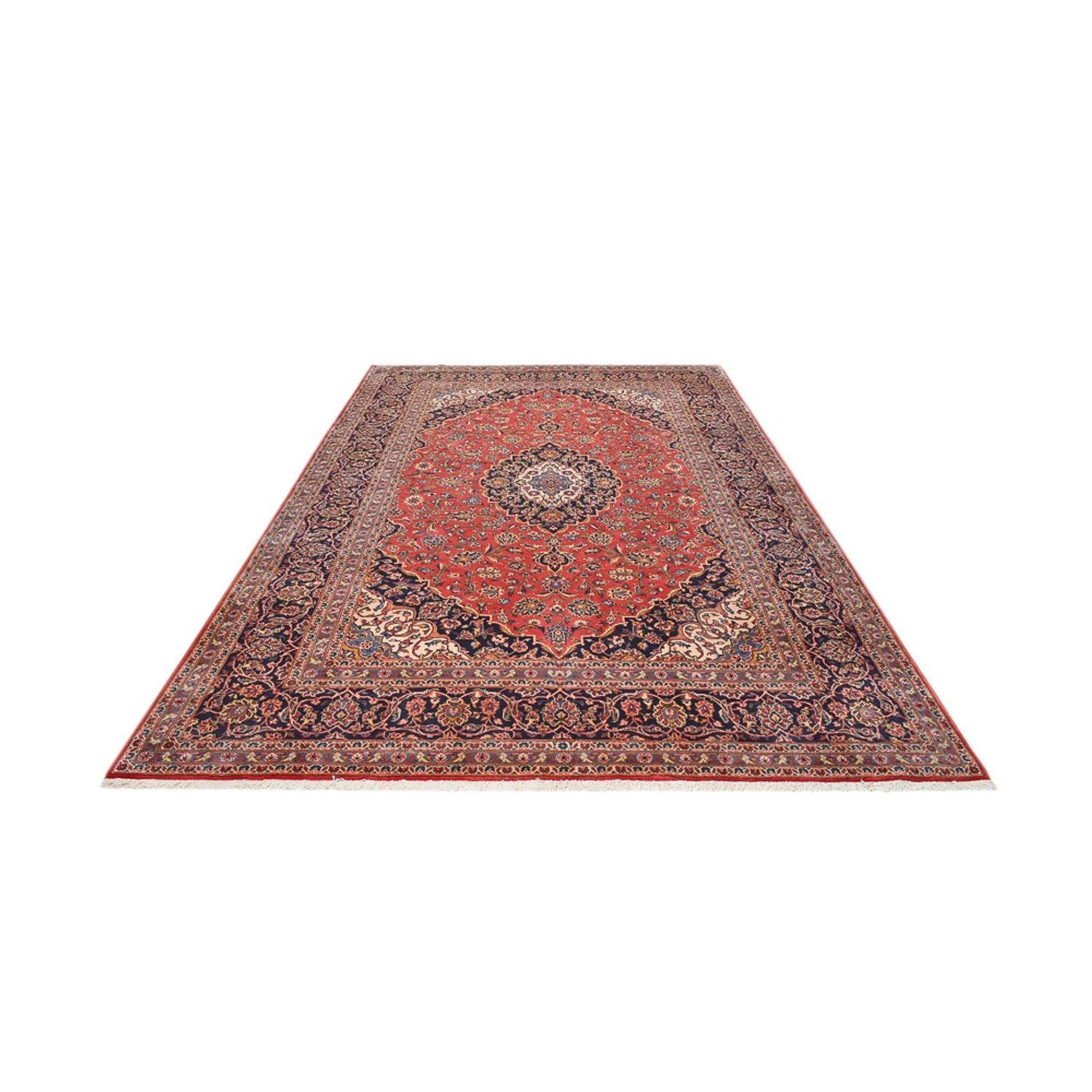 Alfombra persa - Keshan - 360 x 245 cm - rojo