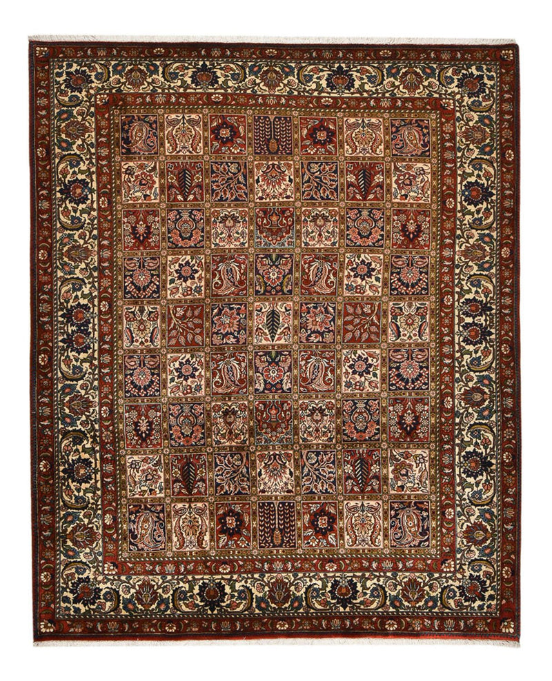 Alfombra persa - Nómada - 274 x 215 cm - óxido