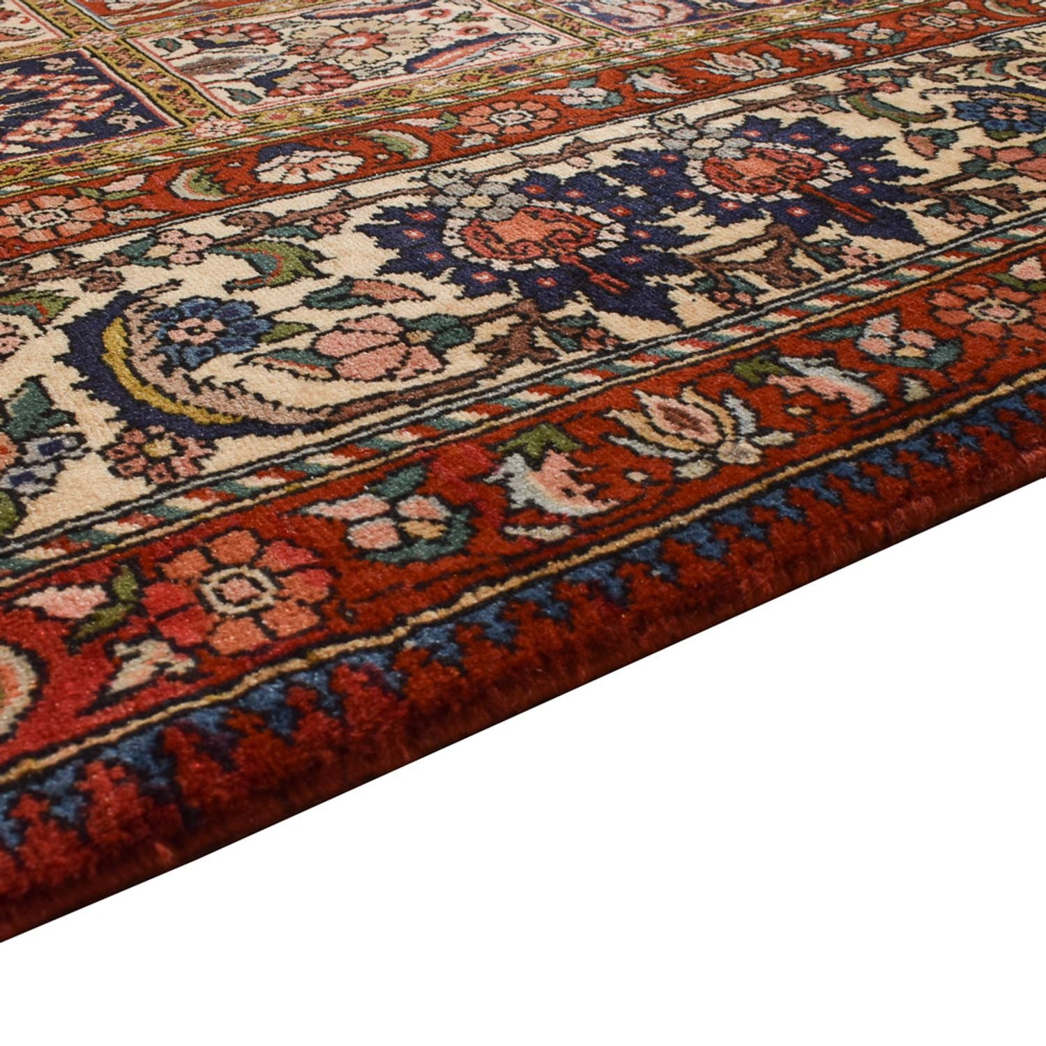 Alfombra persa - Nómada - 274 x 215 cm - óxido