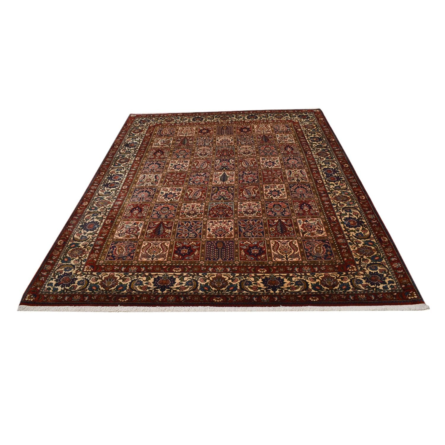 Alfombra persa - Nómada - 274 x 215 cm - óxido