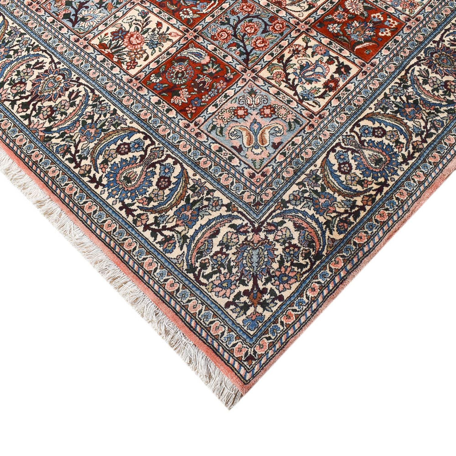 Alfombra persa - Nómada - 348 x 258 cm - azul claro