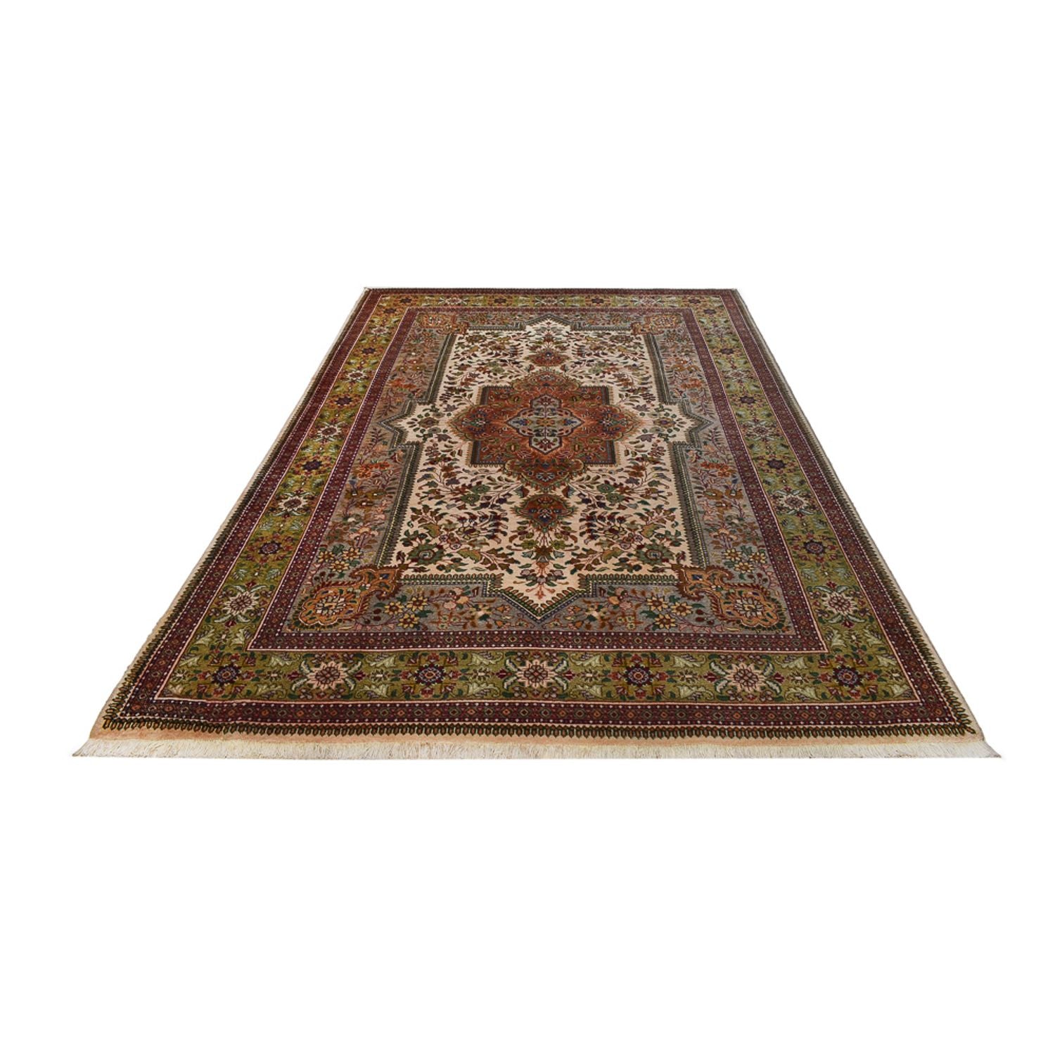 Alfombra persa - Tabriz - 300 x 205 cm - arena