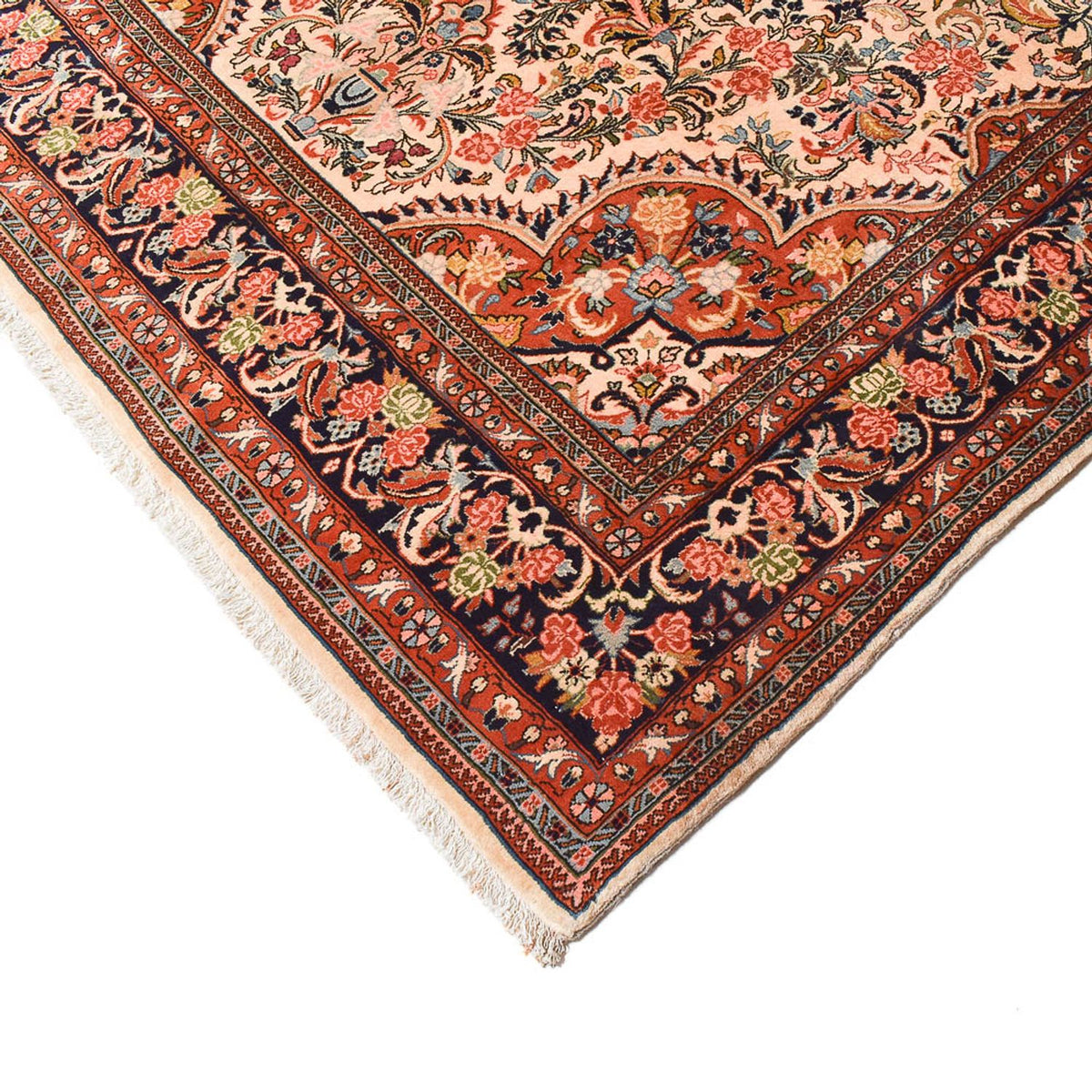 Alfombra persa - Bidjar - 292 x 179 cm - beige claro