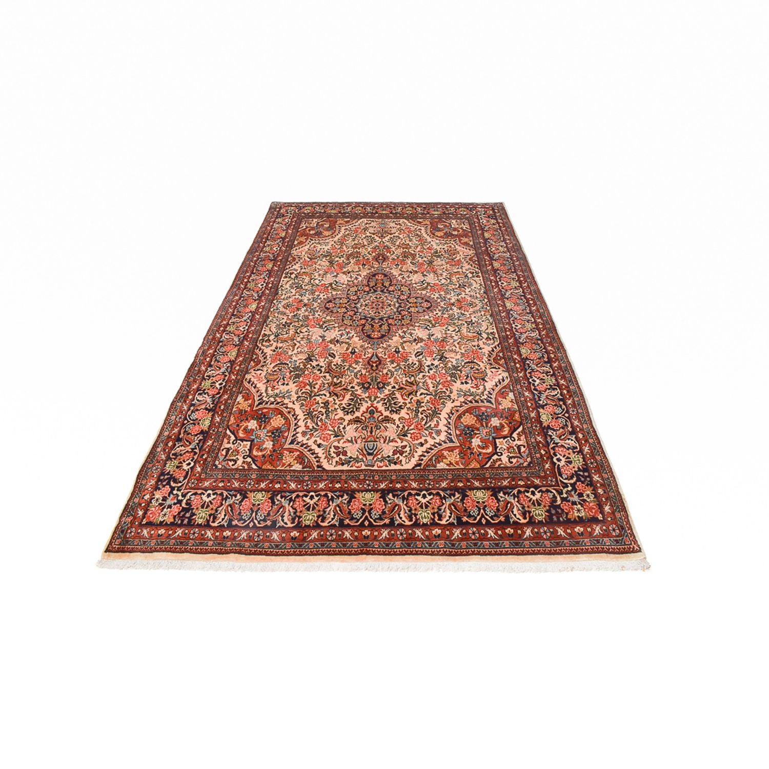 Alfombra persa - Bidjar - 292 x 179 cm - beige claro