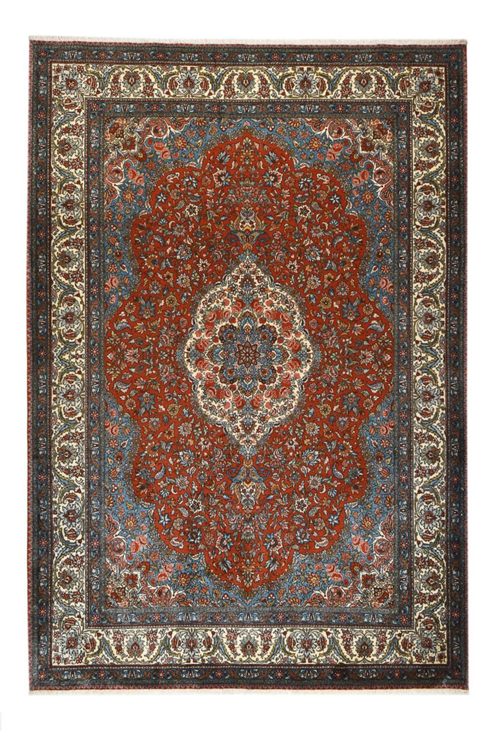 Alfombra persa - Nómada - 300 x 205 cm - rojo