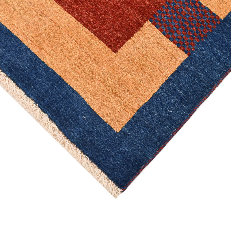 Alfombra Gabbeh - Loribaft Persa - 146 x 101 cm - multicolor