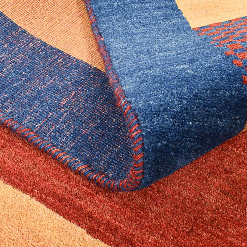 Alfombra Gabbeh - Loribaft Persa - 146 x 101 cm - multicolor