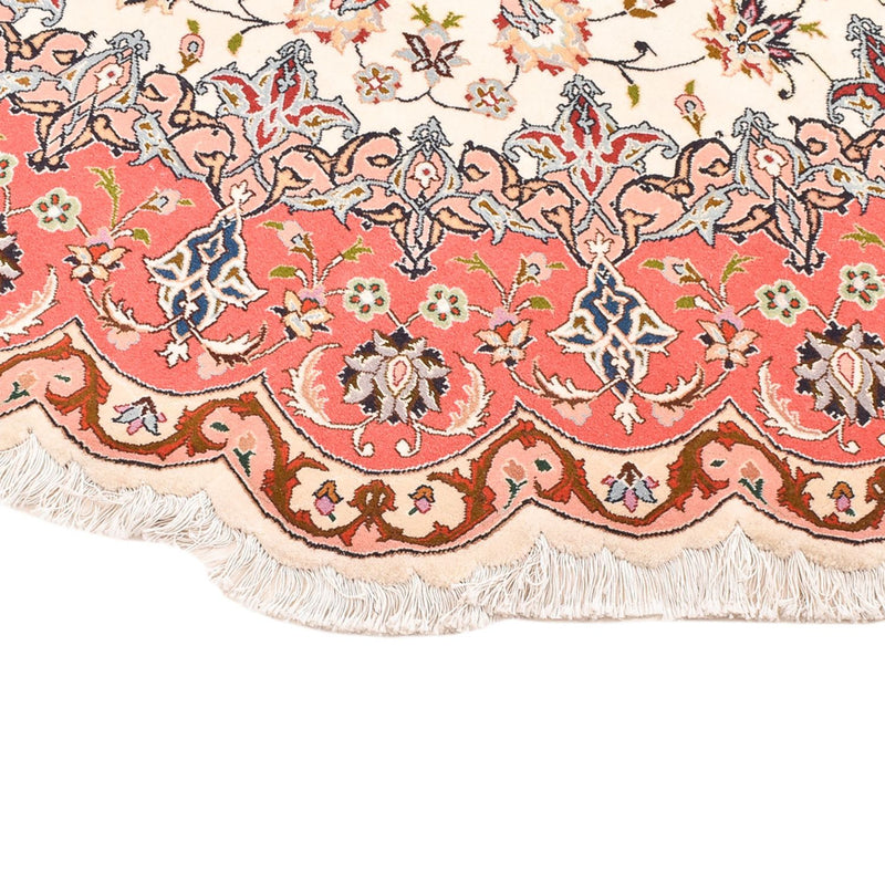 Alfombra Persa - Tabriz - Real redondo  - 200 x 200 cm - multicolor