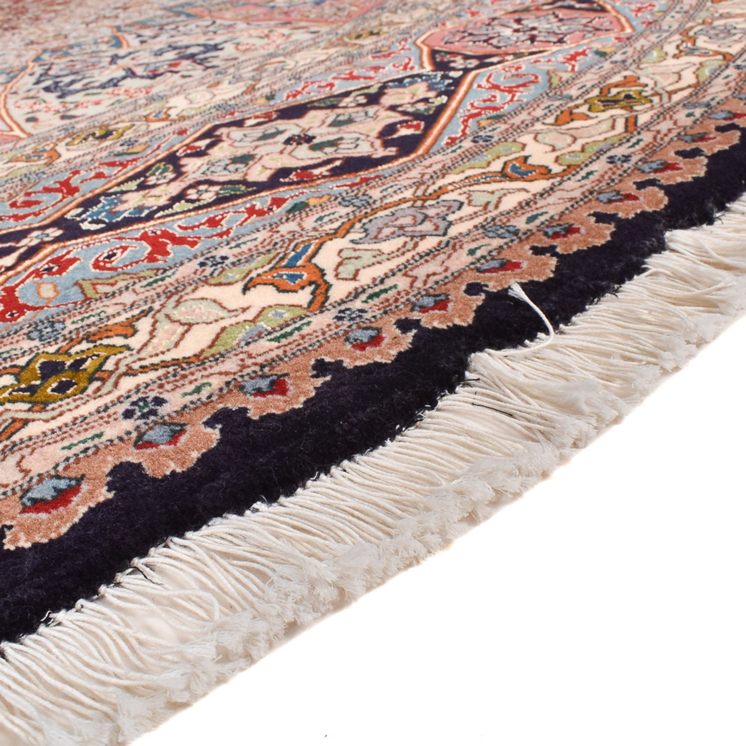 Alfombra Persa - Tabriz - Real redondo  - 250 x 250 cm - multicolor